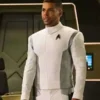Wilson Cruz Star Trek Discovery Hugh Culber White Cotton Jacket webp