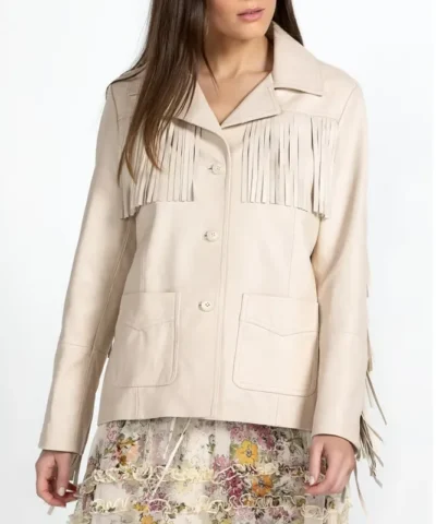 adele leather jacket