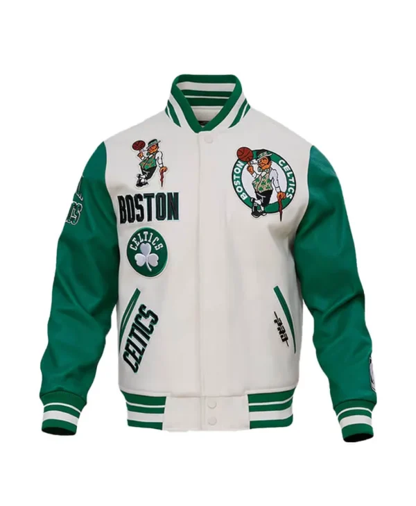 boston celtics varsity cream