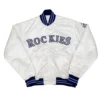 colorado rockies 1990s white jacket