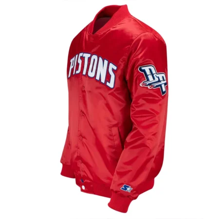 detroit pistons 20th anniversary satin jacket