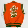 florida am university orange and white jacket