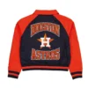 houston astros navy and red throwback jacket