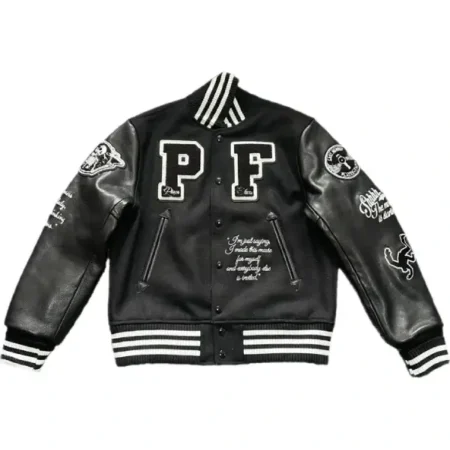 leather jacket ken carson front