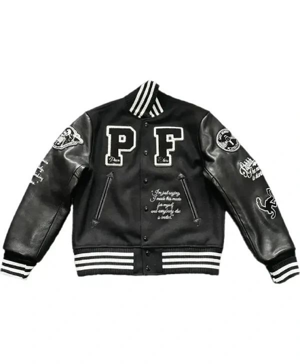 leather jacket ken carson front