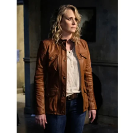 mary winchester leather brown jacket jpg