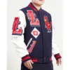 mash up st louis cardinals navy jacket