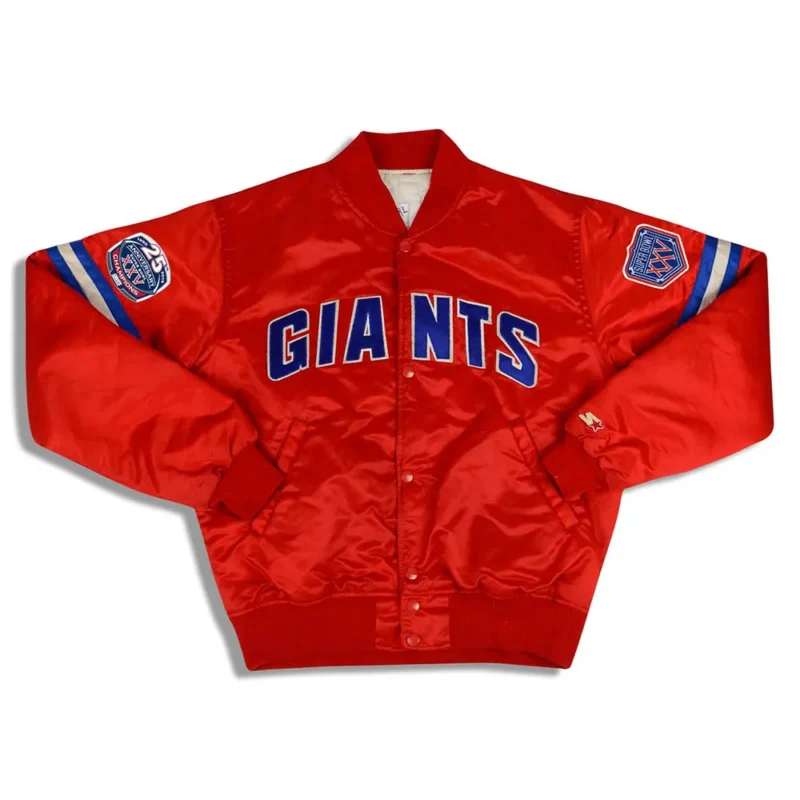 new york giants 25th anniversary jacket