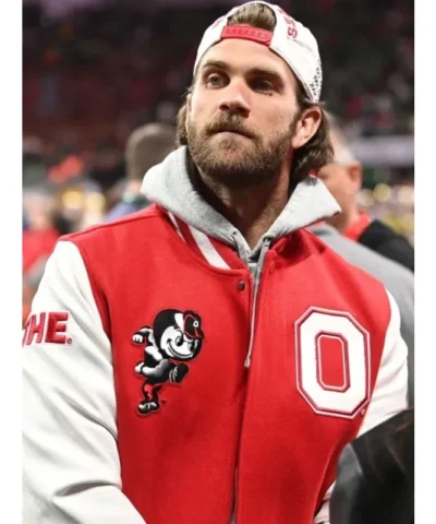 ohio state bryce harper varsity jacket