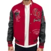 paris panther george v varsity jacket jpg