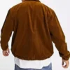 sadie sink brown corduroy jacket scaled