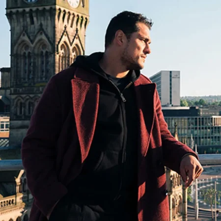 staz nair virdee trench coat