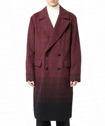 staz nair virdee trench wool coat