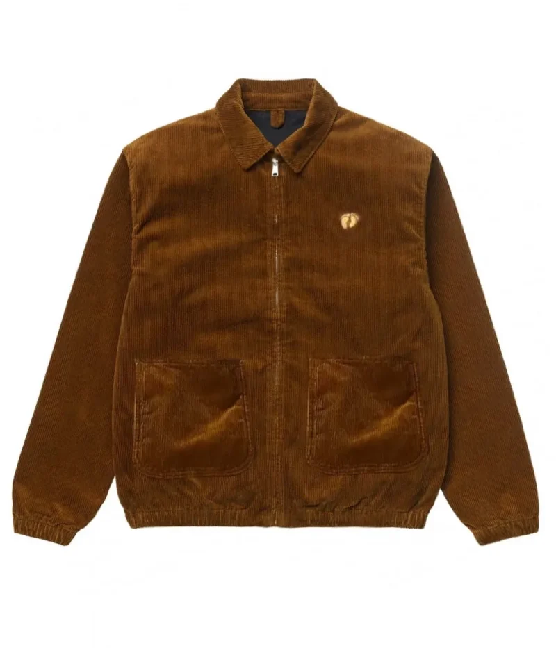 stranger things sadie sink brown corduroy jacket 1 scaled