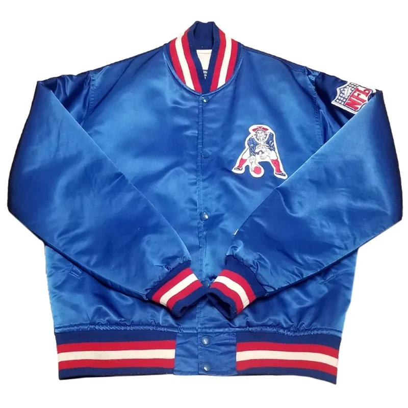 80s New England Patriots Jacket webp