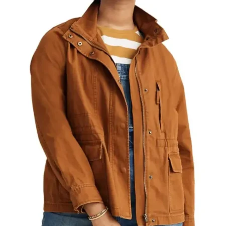 911 S04 Maddie Kendall Brown Jacket