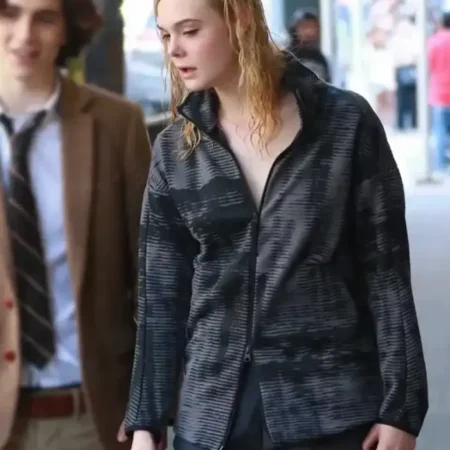 A Rainy Day In New York Ashleigh Black Jacket