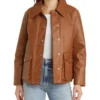 A2 Leather Bomber Jacket Womens Main webp