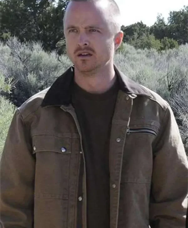Aaron Paul Breaking Bad Brown Jacket