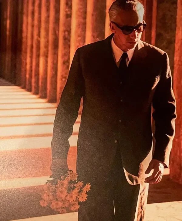 Adam Driver Ferrari 2023 Black Blazer front