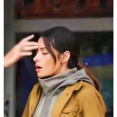 Adrianna Tomaz Isis Black Adam Brown Jacket