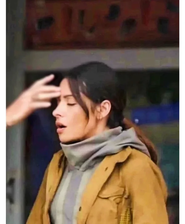 Adrianna Tomaz Isis Black Adam Brown Jacket