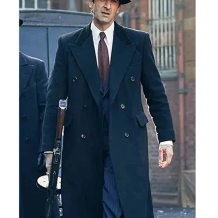 Adrien Brody Peaky Blinders Luca Changretta Black Coat
