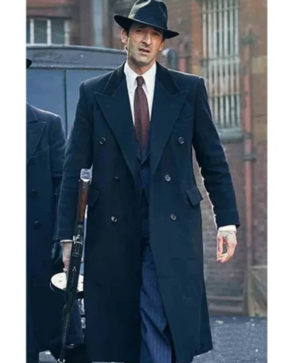 Adrien Brody Peaky Blinders Luca Changretta Black Coat