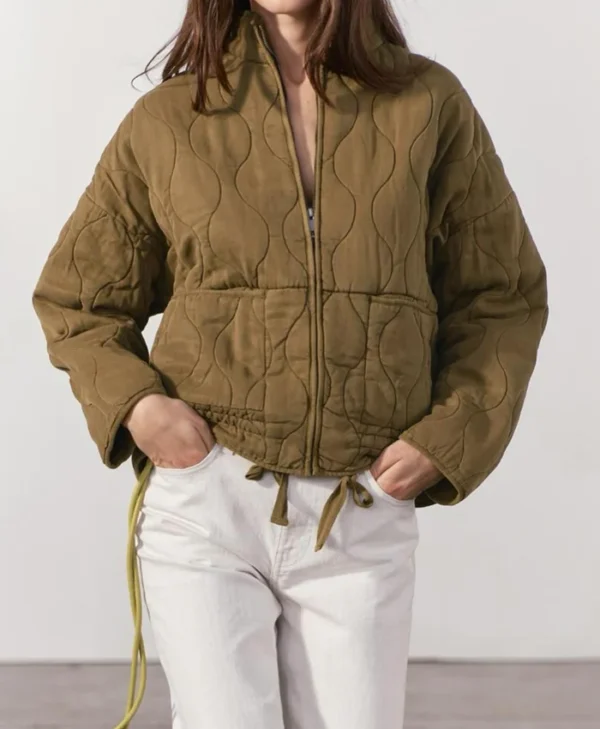 Alert Missing Persons Unit S03 Fivel Stewart Quilted Jacket Front