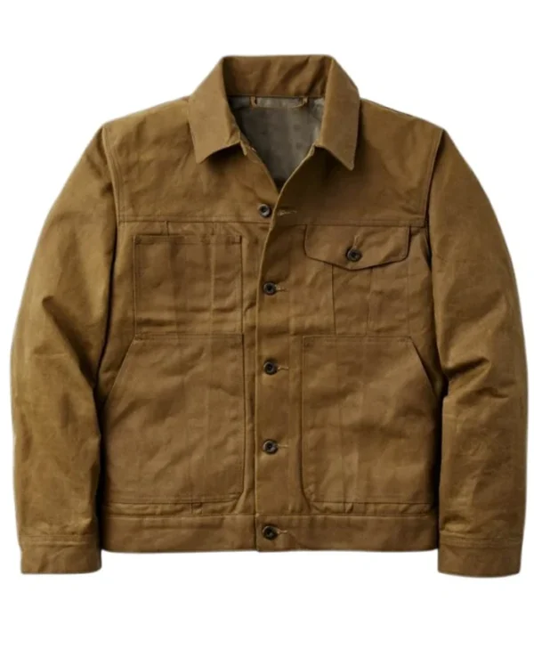 Alert Missing Persons Unit S03 Jason Grant Brown Cotton Jacket