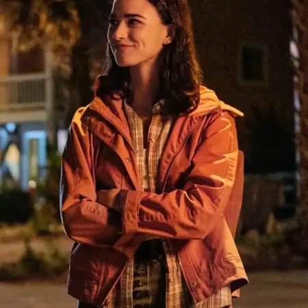 Along for the Ride Auden Orange Jacket