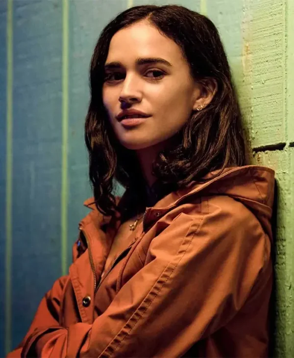 Along for the Ride Auden Orange Jacket left