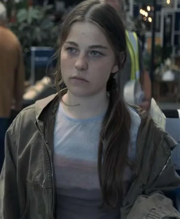 Amelie Pease Adolescence S01 Brown Jacket webp