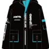 Amiya Arknights Black Hooded Cotton Jacket