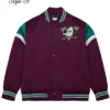Anaheim Ducks Heavyweight Satin Jacket webp