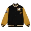 Anaheim Ducks Team Legacy Varsity Jacket webp