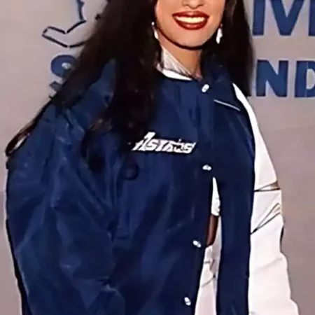 Astros 1994 Selena Blue and White Jacket