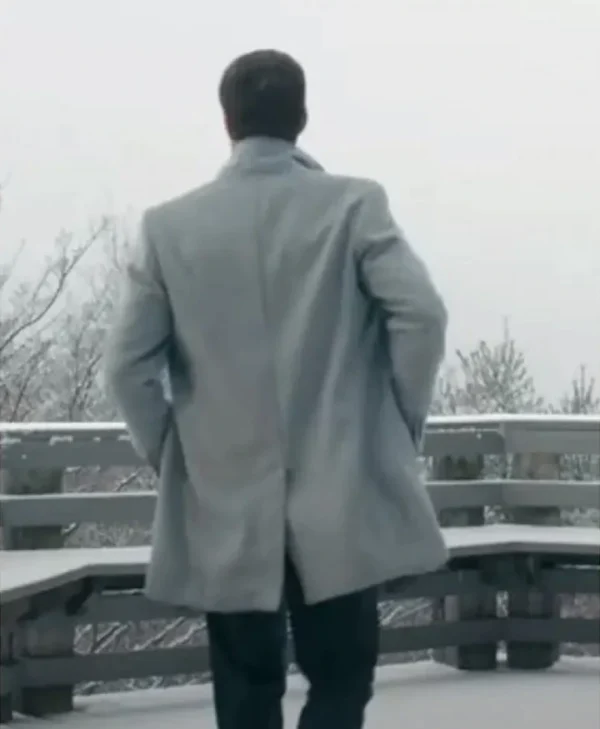 Austin Stowell The Hating Game Grey Blazer Back
