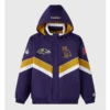 Baltimore Ravens OVO Sideline Puffer Jacket webp