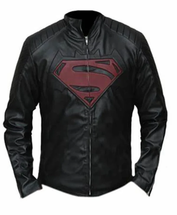 Batman V Superman Leather Jacket webp