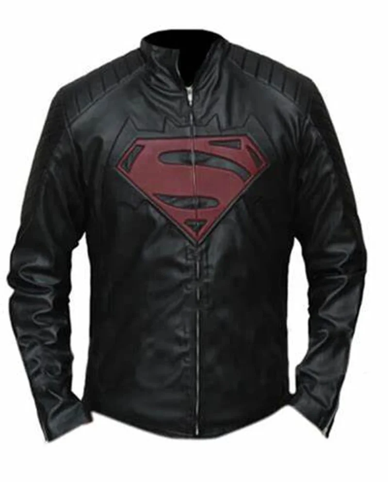 Batman V Superman Leather Jacket webp
