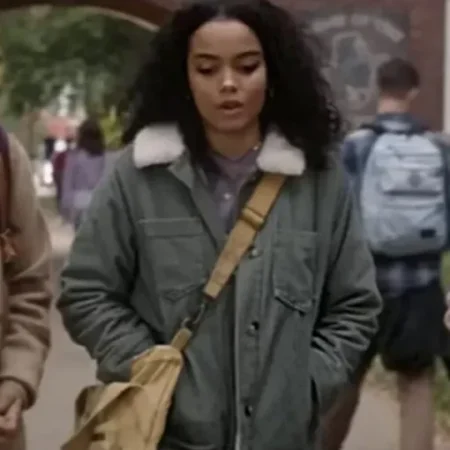 Becca Hocus Pocus 2 Fur Collar Jacket