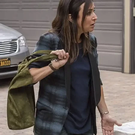 Better Things Sam Fox Blue and Black Cotton Blazer