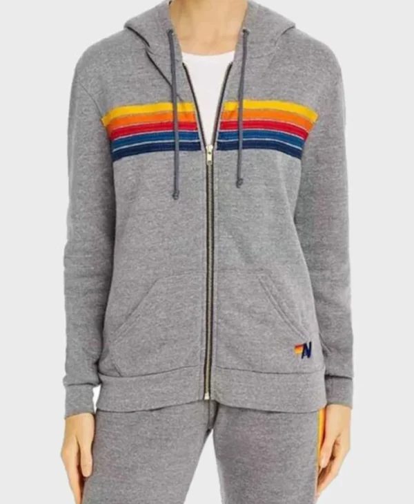 Bloom Peters Fate The Winx Saga Grey Hooded Jacket