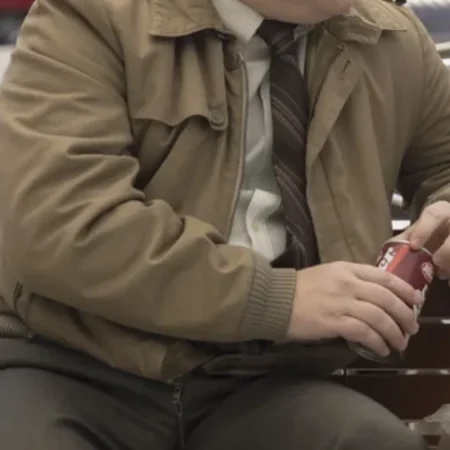 Bob Newby Stranger Things Brown Bomber Jacket webp