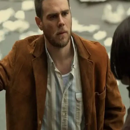 Brian West The Changeling Brown Suede Blazer