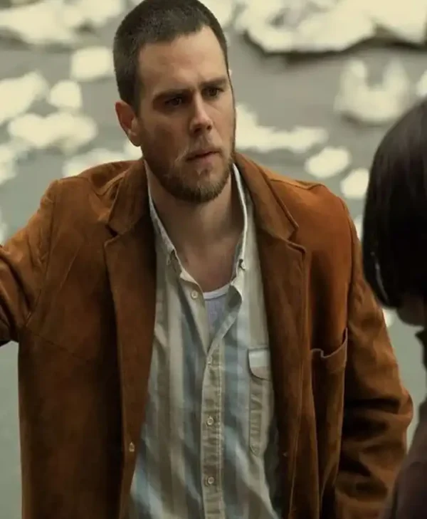 Brian West The Changeling Brown Suede Blazer
