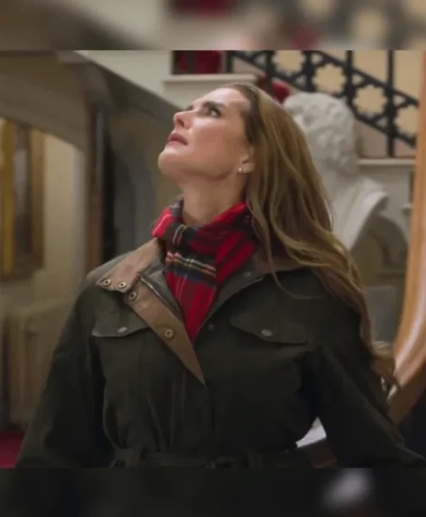 Brooke Shields A Castle For Christmas Green Jacket
