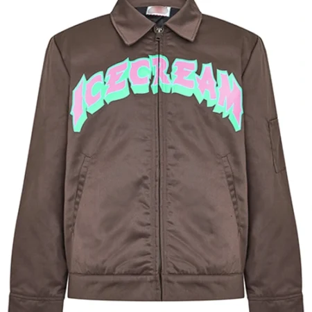 Brown ICECREAM Work Jacket