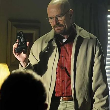 Bryan Cranston Breaking Bad Beige Cotton Jacket